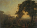 Landschaft mit Hügeln und Schloss - Peter Birmann — Ansicht des Kunstwerks