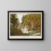 La Cape aux Mousses - Peter Birmann — gerahmtes Bild an der Wand