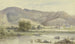 Flusslandschaft mit hohen Bergen - Peter Burnitz — Ansicht des Kunstwerks