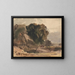 Cottage parmi les arbres - Peter DeWint — gerahmtes Bild an der Wand