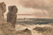 Meereslandschaft mit Felsen, Lizard, Cornwall - Peter DeWint — Ansicht des Kunstwerks