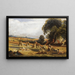 Fenaison - Peter De Wint — gerahmtes Bild an der Wand