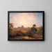 Château de Kenilworth - Peter De Wint — gerahmtes Bild an der Wand