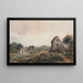 Abtei von Neath - Peter De Wint — gerahmtes Bild an der Wand