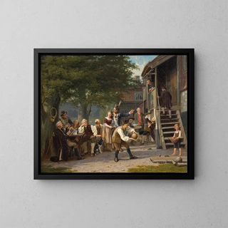 Peter Eskilson - Skittles at Faggens Scene from Fredmans Epistle 55 by Bellman.webp