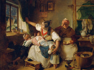 Peter Fendi - Das Gewitter.webp