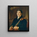 Der Cellist Franz Wdl - Peter Fendi — gerahmtes Bild an der Wand