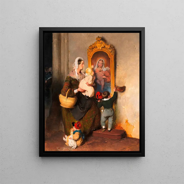 Peter Fendi - Kindliche Andacht.webp
