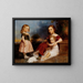 Portrait der Kinder Downer - Peter Frederick Rothermel — gerahmtes Bild an der Wand