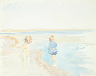 Brûlé sur la plage - Peter Hansen — Ansicht des Kunstwerks
