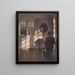 Sonne - Peter Ilsted — gerahmtes Bild an der Wand