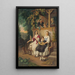Idylle familiale - Peter Michal Bohúň — gerahmtes Bild an der Wand