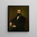 Portrait de Daniel Boteč Makovička - Peter Michal Bohúň — gerahmtes Bild an der Wand