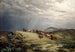 Pferde in den Bergen - Peter Nicolai Arbo — Ansicht des Kunstwerks