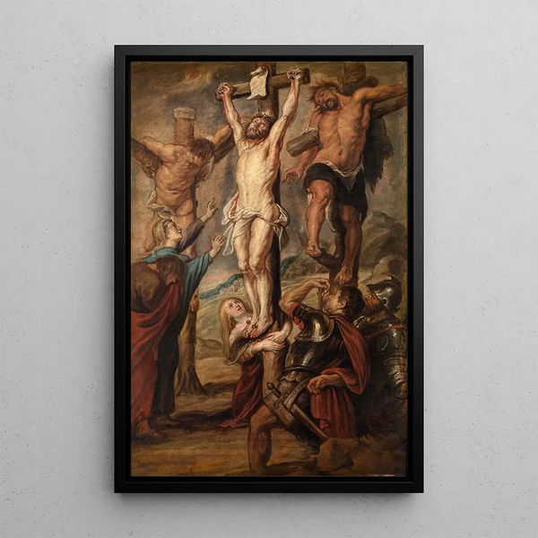 Calvaire - Peter Paul Rubens — gerahmtes Bild an der Wand