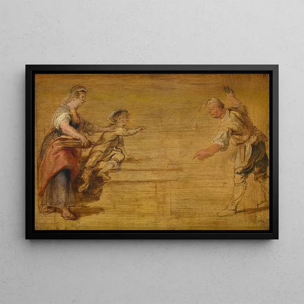 Peter Paul Rubens - Kitchen Maid Butcher and Boy around a Table.webp
