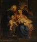 Die Heilige Familie mit der heiligen Elisabeth und dem heiligen Johannes - Peter Paul Rubens — Ansicht des Kunstwerks