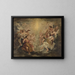 Der Engel, die Musik machen - Peter Paul Rubens — gerahmtes Bild an der Wand