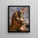 Saint Augustin - Peter Paul Rubens — gerahmtes Bild an der Wand