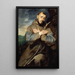 Saint François - Peter Paul Rubens — gerahmtes Bild an der Wand