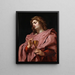 Saint Jean l'Évangéliste - Peter Paul Rubens — gerahmtes Bild an der Wand