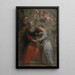 L'Éducation de Marie - Peter Paul Rubens — gerahmtes Bild an der Wand