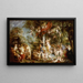 La Fête de Vénus - Peter Paul Rubens — gerahmtes Bild an der Wand