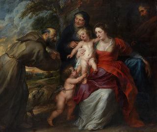 Peter Paul Rubens - The Holy Family with Saints Francis and Anne and the Infant Saint John the Baptist.webp