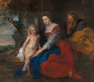 Peter Paul Rubens - The Holy Family with the Parrot.webp