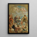 Der Märtyrertod des heiligen Paulus - Peter Paul Rubens — gerahmtes Bild an der Wand
