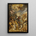 Der Märtyrertod des Saint Livinus - Peter Paul Rubens — gerahmtes Bild an der Wand