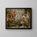 Eingangsszene des triumphalen Einzugs Konstantins in Rom - Peter Paul Rubens — gerahmtes Bild an der Wand