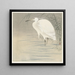 Petite aigrette - Ohara Koson — gerahmtes Bild an der Wand