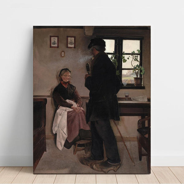 Reproduktion des Gemäldes Petits porteurs, Sealand - Laurits Andersen Ring