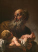 Siméon mit dem Jesuskind - Petr Brandl — Ansicht des Kunstwerks