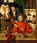 Ein Goldschmied in seiner Werkstatt - Petrus Christus — Ansicht des Kunstwerks