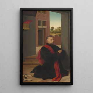 Petrus Christus - Portrait of a Male Donor.webp