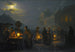 Ein Markt bei Dämmerung - Petrus van Schendel — Ansicht des Kunstwerks