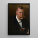 Dr Gray Hassell - Petrus van der Velden — gerahmtes Bild an der Wand