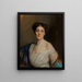 eines Porträts von Caroline Lambart, Gräfin von Cavan - Philip Alexius de László — gerahmtes Bild an der Wand