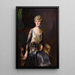 Portrait de Mme Frederick L Pratt née Miss Jeannie Williams - Philip Alexius de László — gerahmtes Bild an der Wand