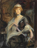 Auguste Victoria, Königin von Portugal im Exil, eine Studie - Philip Alexius de László — Ansicht des Kunstwerks