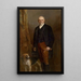 Portrait des Grafen Heinrich Larisch-Mönnich - Philip Alexius de László — gerahmtes Bild an der Wand