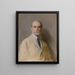 Charles Evans Hughes - Philip Alexius de László — gerahmtes Bild an der Wand