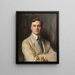 Francis Patrick Garvan - Philip Alexius de László — gerahmtes Bild an der Wand