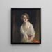 Mme Claud Mullins und Gwen Brandt - Philip Alexius de László — gerahmtes Bild an der Wand