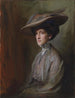 Frau Herbert Asquith, später Countess of Oxford und d'Asquith - Philip Alexius de László — Ansicht des Kunstwerks