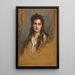 Portrait der Prinzessin Nina Georgievna 1901-1974 - Philip Alexius de László — gerahmtes Bild an der Wand
