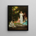 Joyous summer C'était agréable quand les bois étaient verts - Philip Hermogenes Calderon — gerahmtes Bild an der Wand