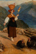 Die Wasserträgerin - Philip Hermogenes Calderon — Ansicht des Kunstwerks